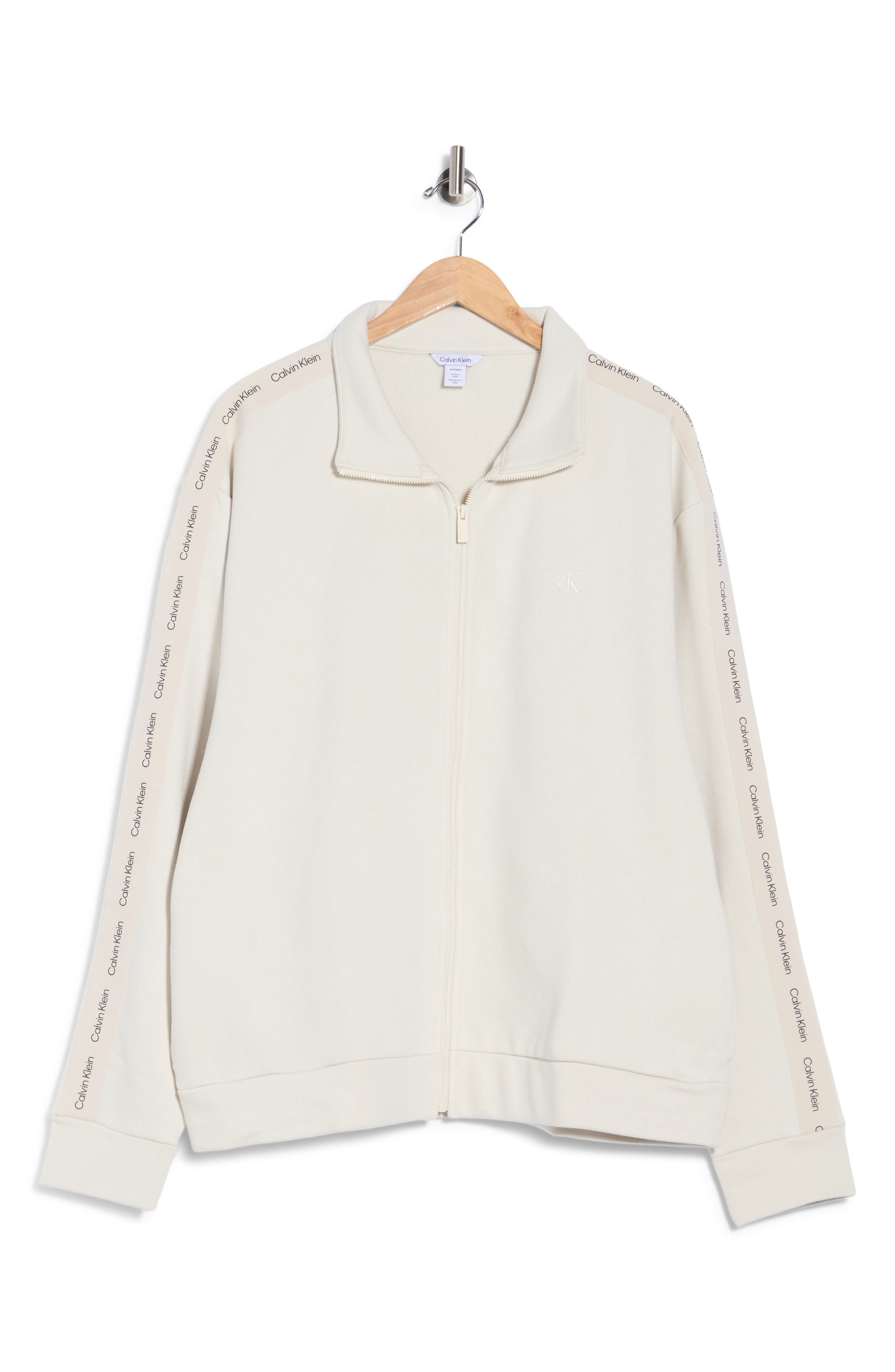 Rib Tape Full Zip Sweatshirt