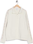 Calvin Klein Rib Tape Full Zip Sweatshirt