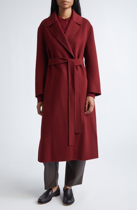 Luna Virgin Wool Wrap Coat