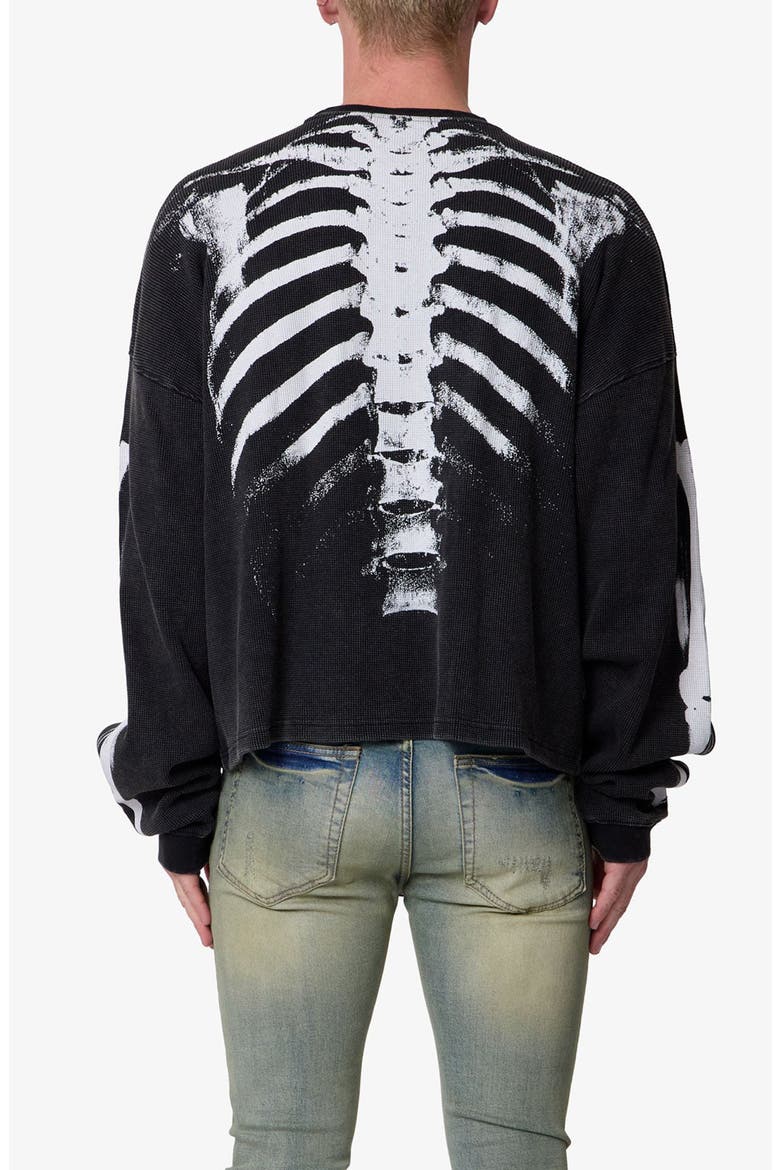 X-Ray Thermal Long Sleeve Graphic T-Shirt, Alternate, color, BLACK