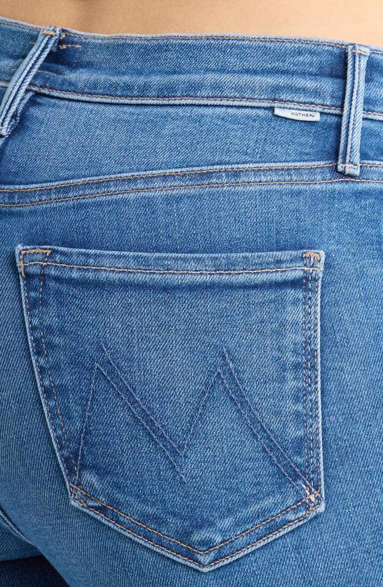 MOTHER Outsider Skimp Flare Jeans, Alternate, color,