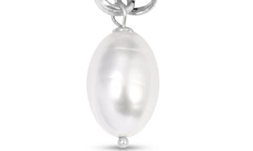 Ettika Pearl Charm Chain Necklace