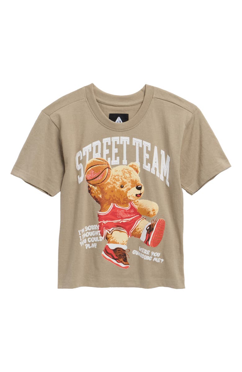 Fly By Night Kids' Polar Short Sleeve Graphic T-Shirt, Main, color, Winter Twig/ Street Team