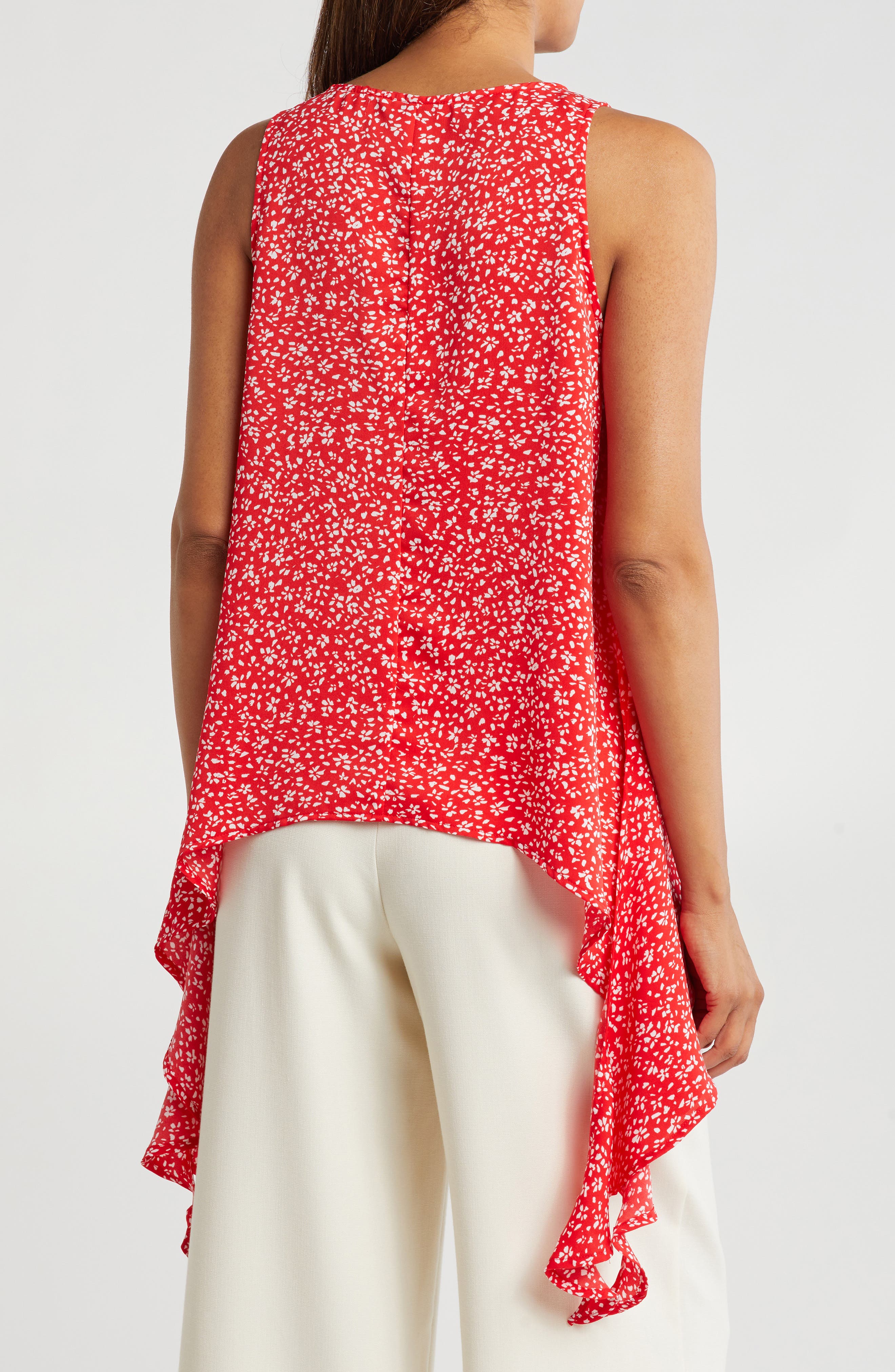 Printed Wrap Top - image 4