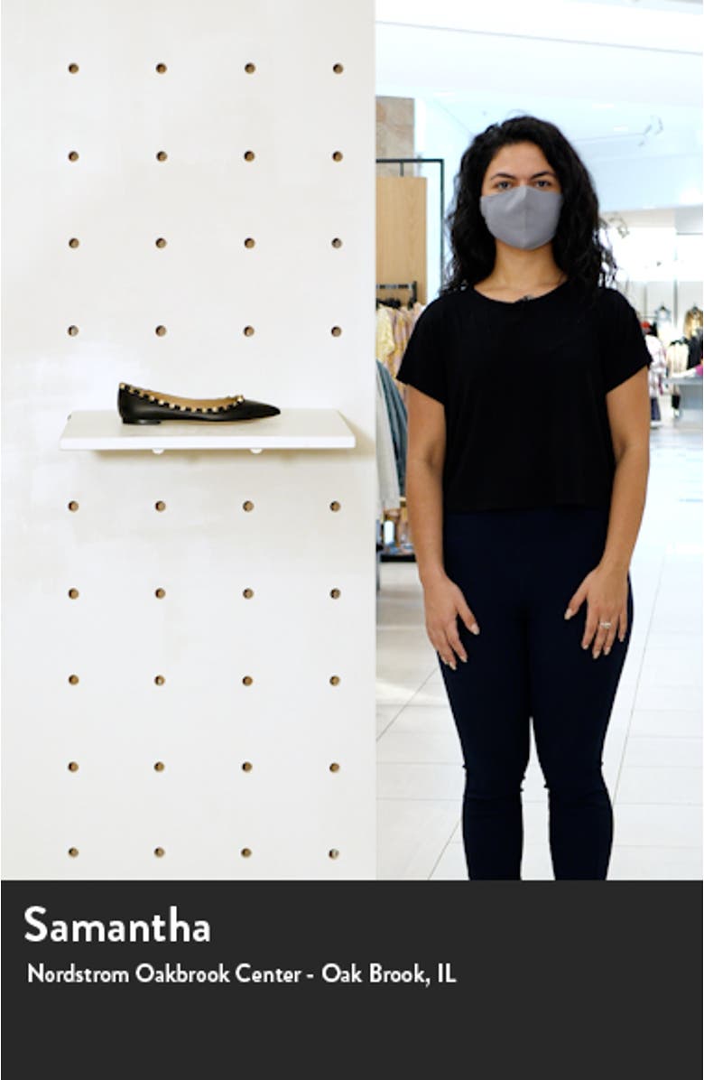 Rockstud Pointy Toe Flat, sales video thumbnail