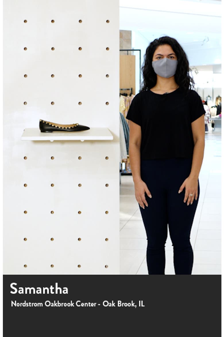 Rockstud Pointy Toe Flat video