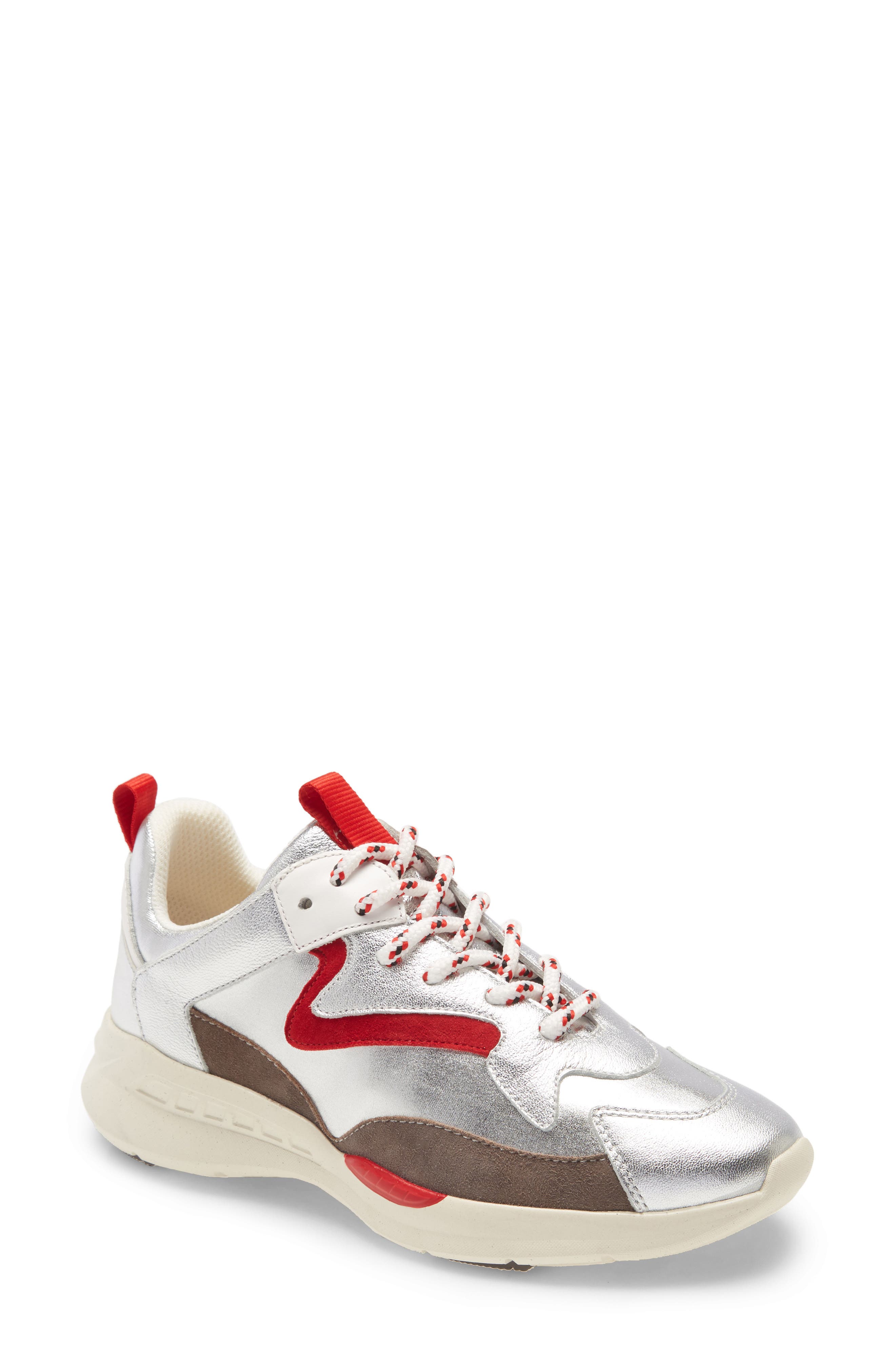 Groove Sneaker, Main, color, SILVER/ STORM GREY