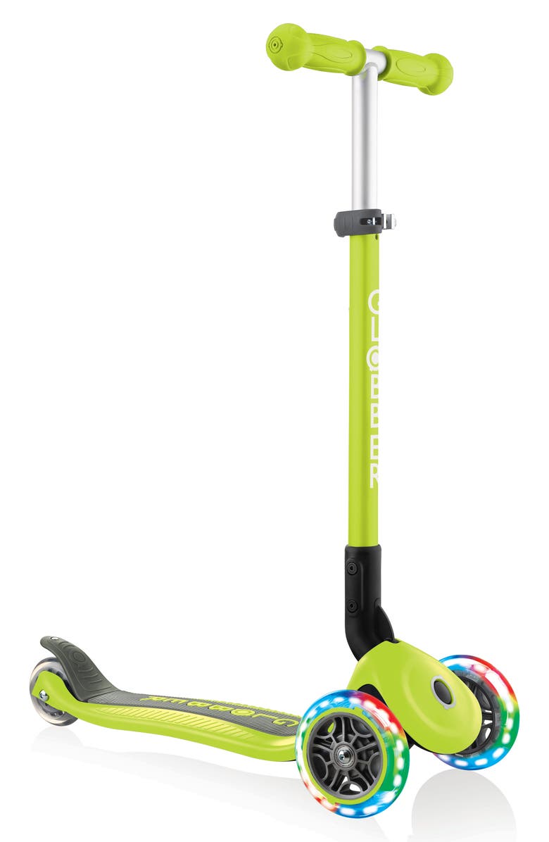 Globber Primo Light-Up Wheels Foldable Scooter, Main, color,
