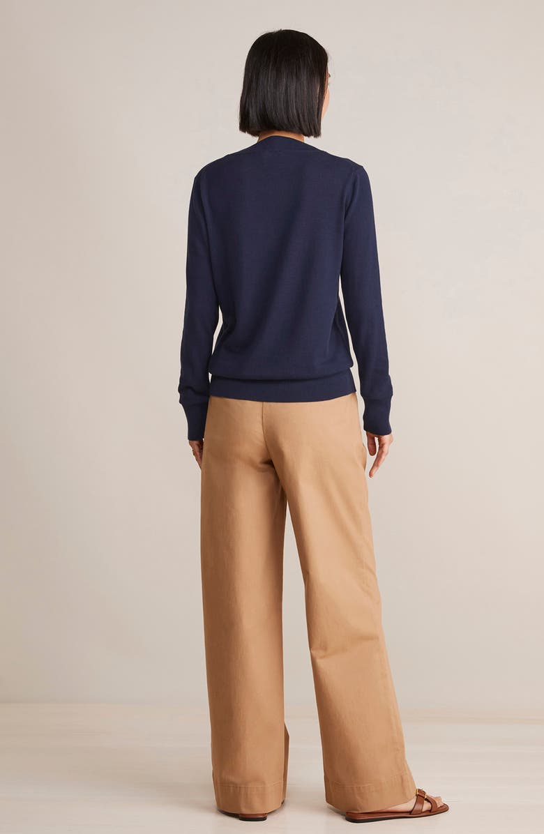 vineyard vines Heritage V-Neck Cotton Sweater, Alternate, color,