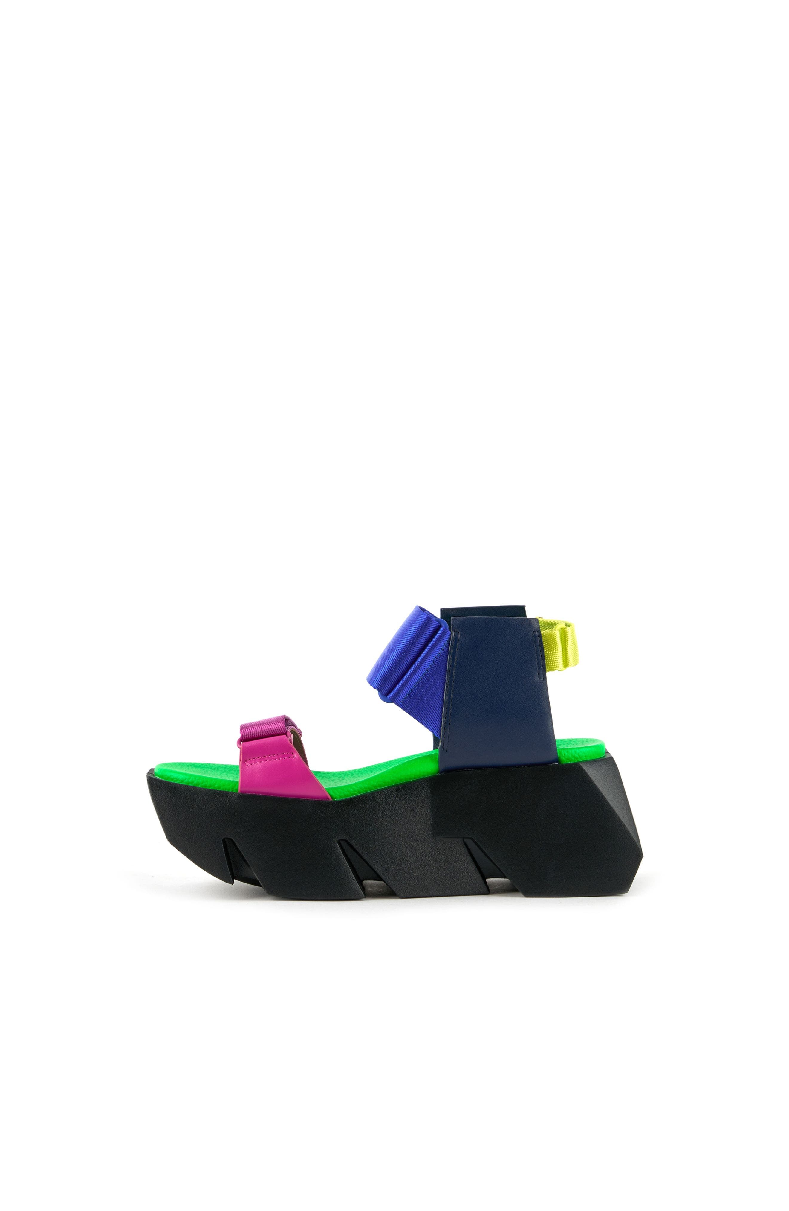 Bull Run Sandal, Alternate, color, Neon Flair