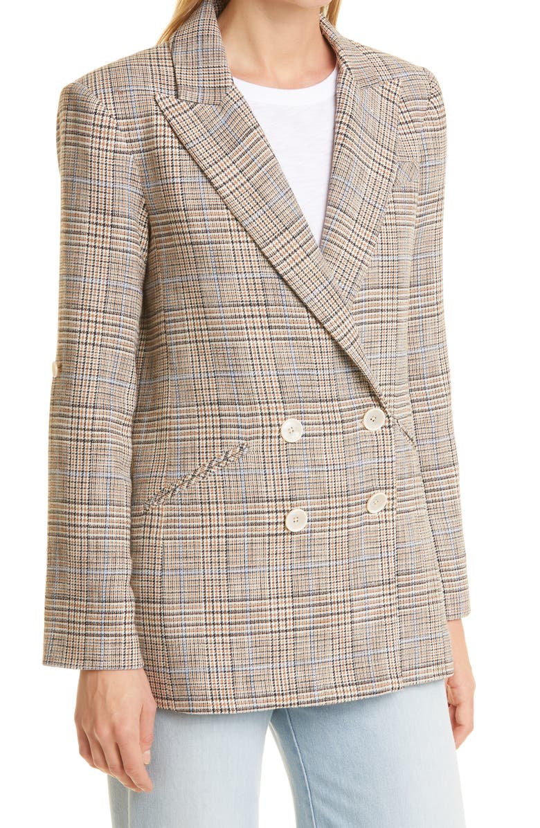 Veronica Beard Parineti Plaid Dickey Jacket, Alternate, color, 