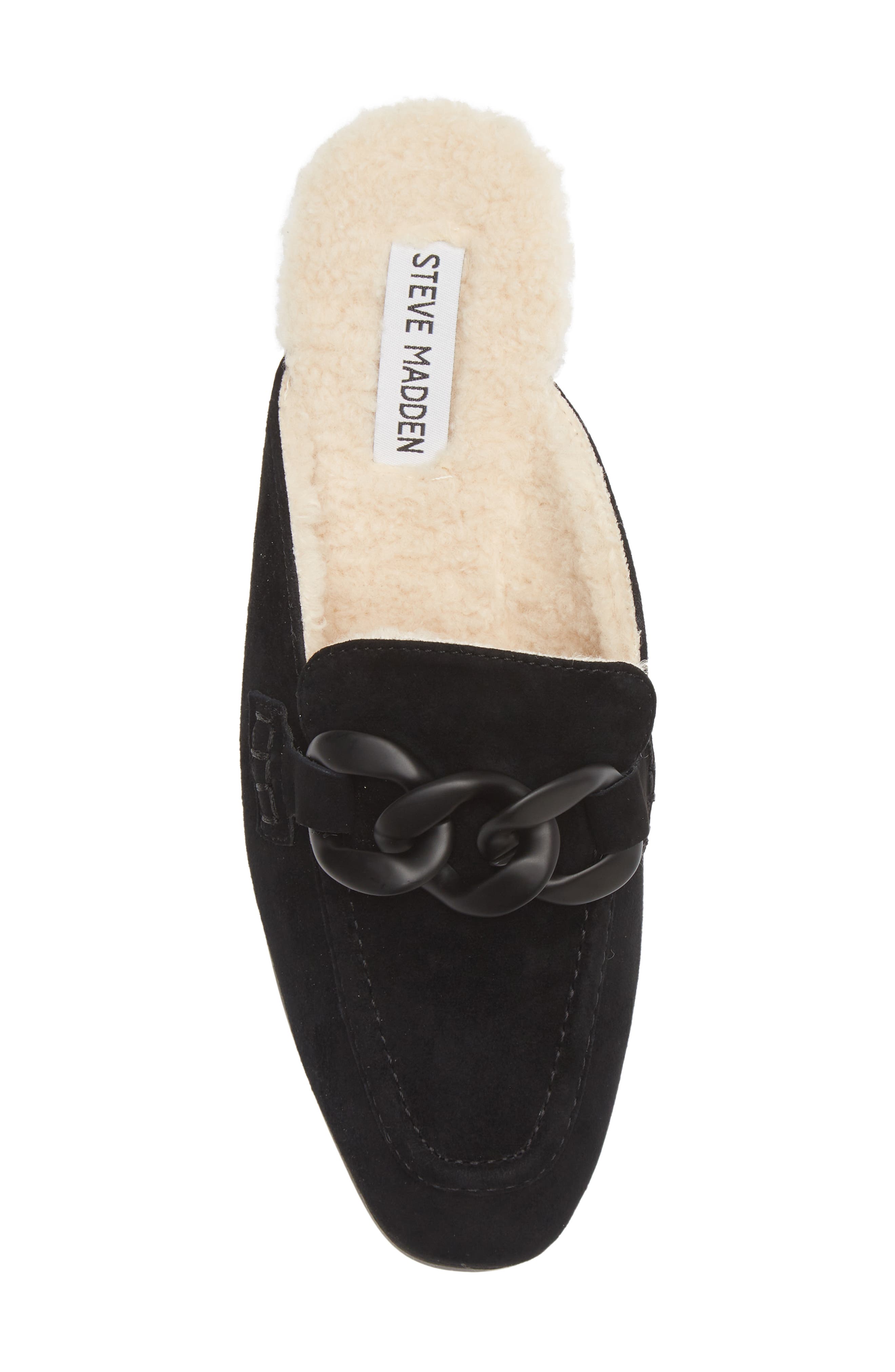 Steve Madden Cally Faux Shearling Lined Mule, Alternate, color, 
