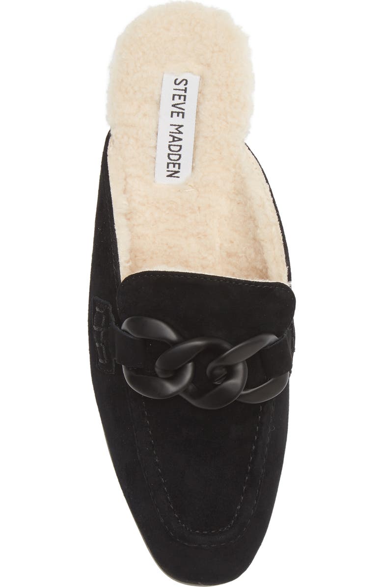 Steve Madden Cally Faux Shearling Lined Mule, Alternate, color,