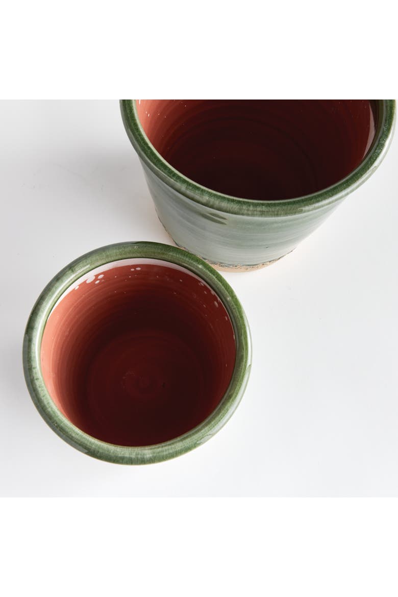 Maisha Flowerpot Planters, Set of 2, Alternate, color, Green