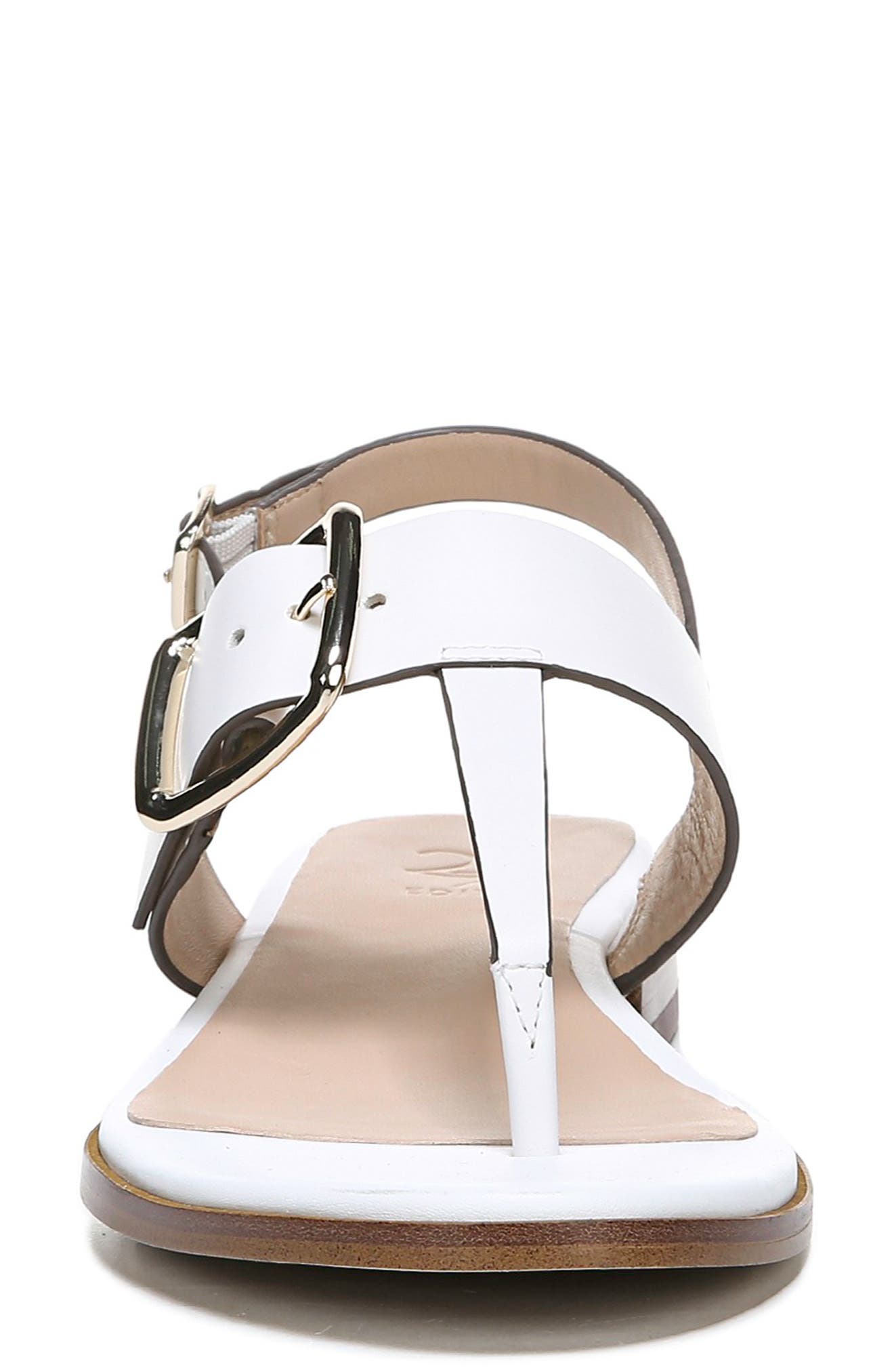 27 Edit Erika Sandal, Alternate, color, WHITE LEATHER