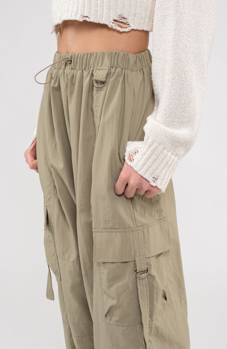 Blu Pepper Cargo Joggers, Alternate, color, Light Olive