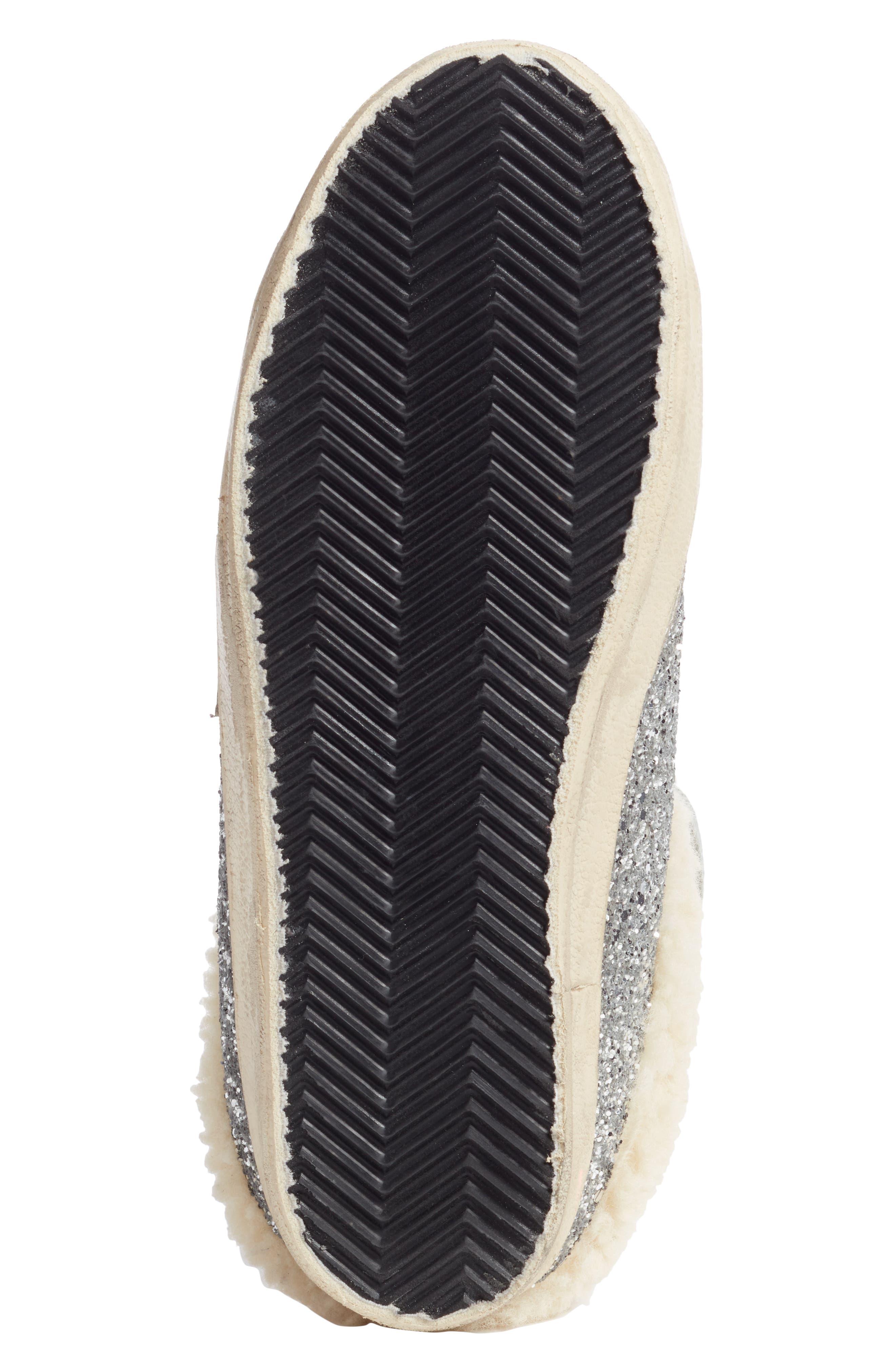 Golden Goose Sabot Superstar Genuine Shearling Slide Sneaker, Alternate, color, 