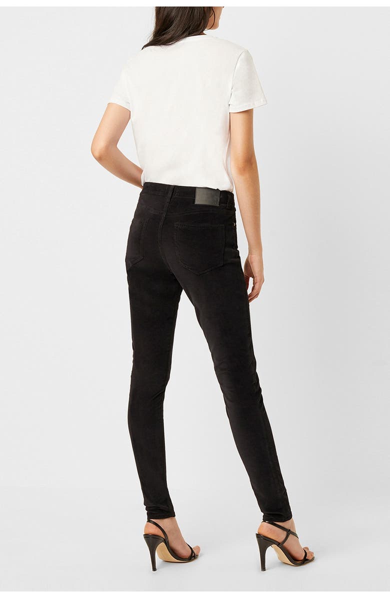French Connection Mid Rise Velveteen Skinny Jeans, Main, color,