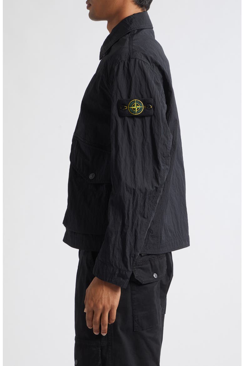 Snap Front Jacket, Alternate, color, V0029 BLACK