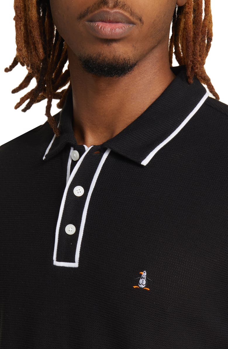 Original Penguin Earl Organic Cotton Mesh Polo, Alternate, color, 