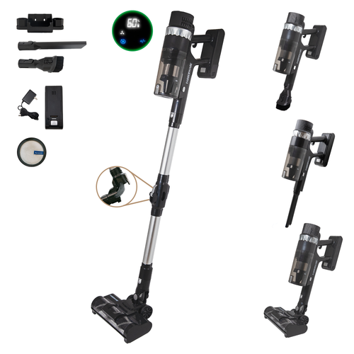 FARBERWARE Cordless Platinum Stick Vacuum Cleaner in Black at Nordstrom
