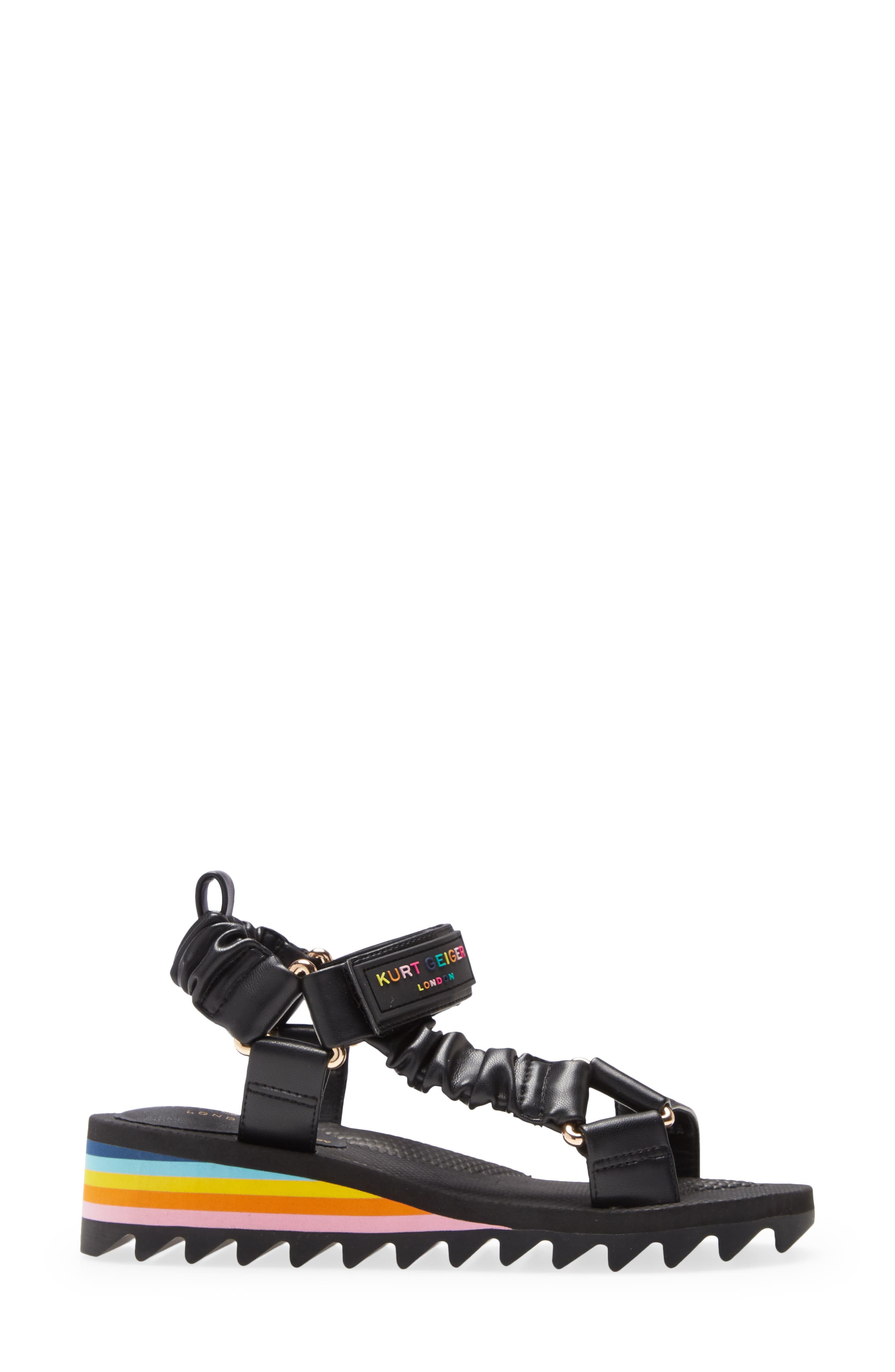 Orion Platform Sandal, Alternate, color, CHARCOAL