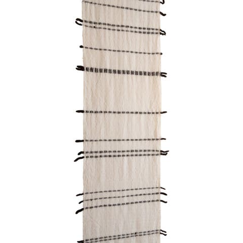 Chiaroscuro Handwoven Cotton Wall Hanging