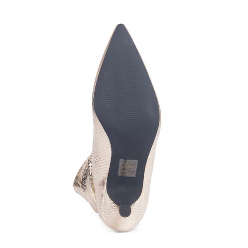 Lauren Lorraine Bono Boot In Gold