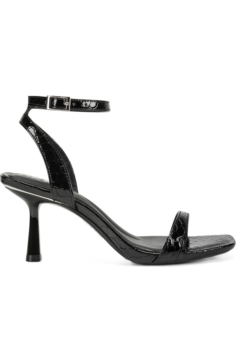 DKNY Noland Ankle Strap Sandal, Alternate, color, Black