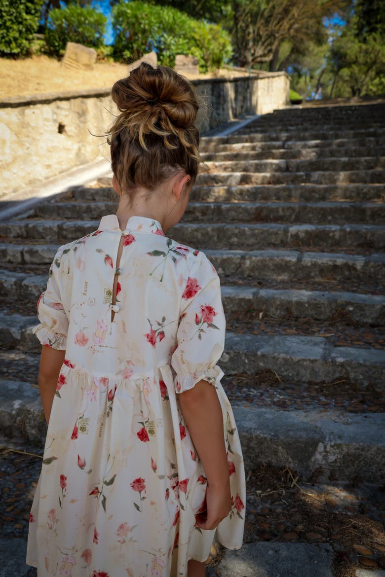 Madeleine Dress, Alternate, color, Rose Garden Toile
