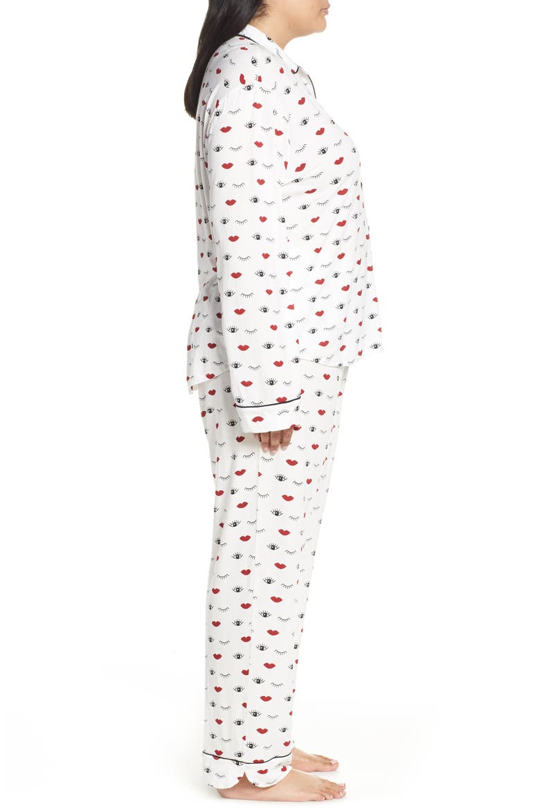 Give Love Pajamas, Alternate, color, IVORY