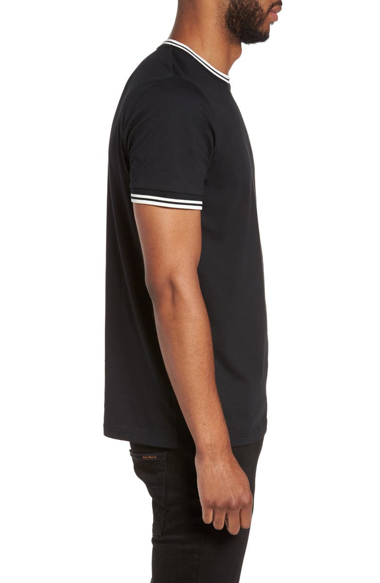 Fred Perry Contrast Trim T-Shirt, Alternate, color,