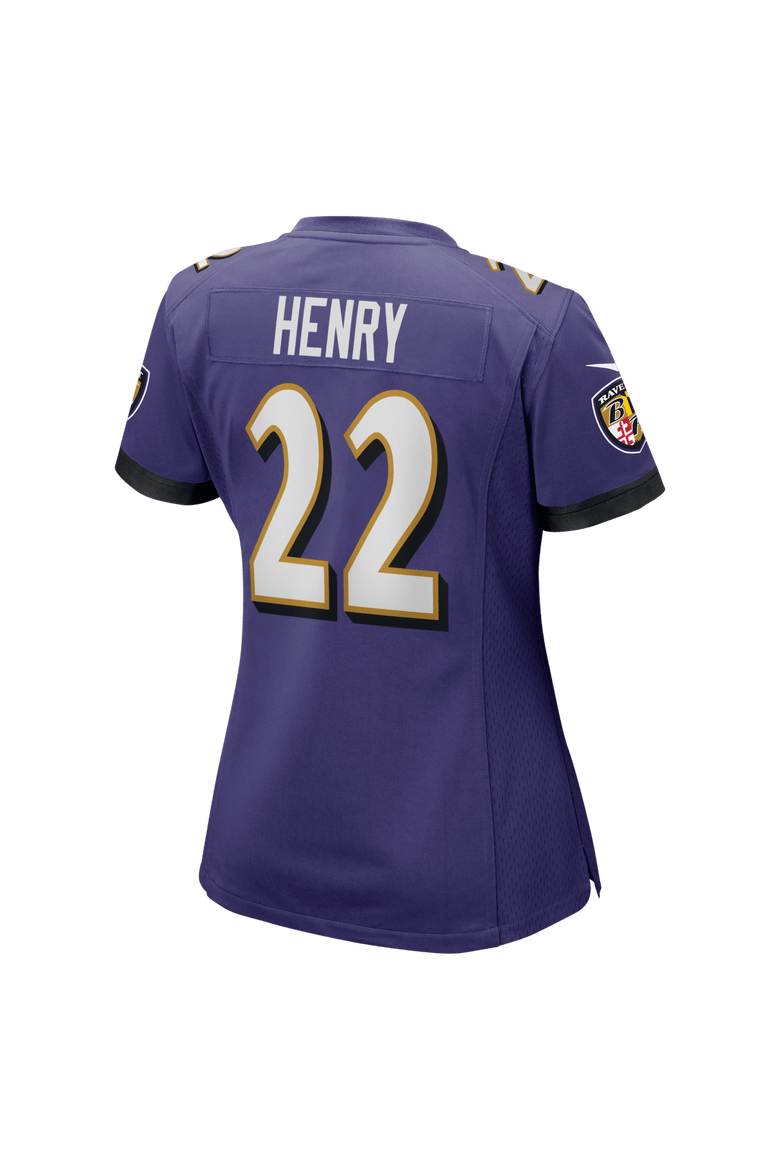 Women's Nike Derrick Henry Purple Baltimore Ravens Game Player Jersey, Alternate, color, Purple