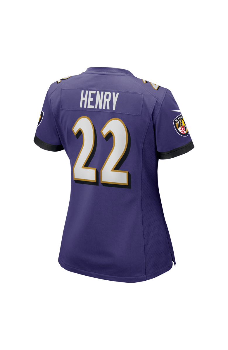 Nike Women's Nike Derrick Henry Purple Baltimore Ravens Game Player Jersey, Alternate, color, Purple