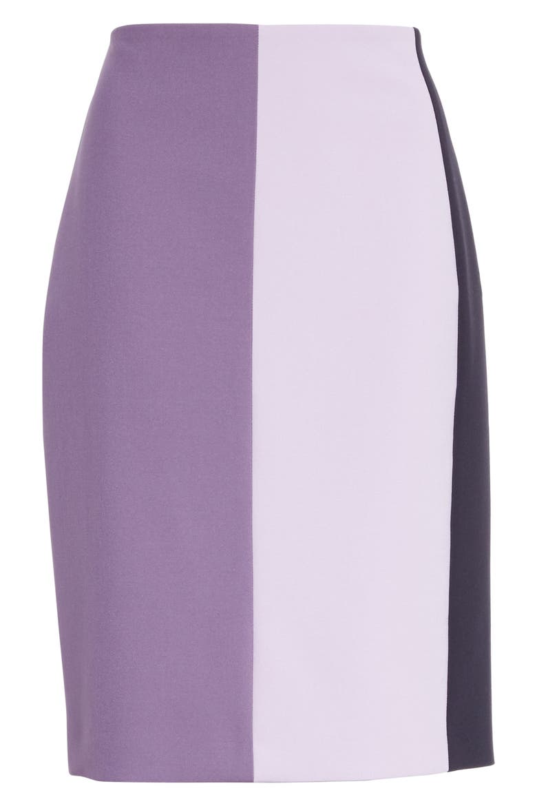 Volobus Colorblock Pencil Skirt, Alternate, color, MAUVE