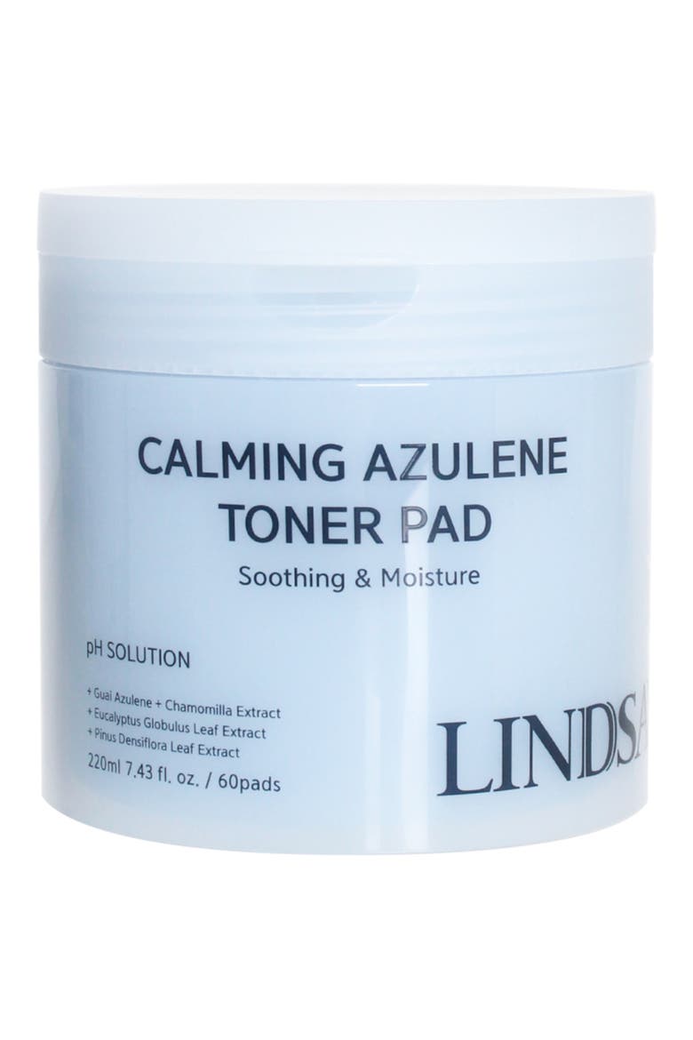 Calming Azulene Toner Pads, Main, color, NO COLOR