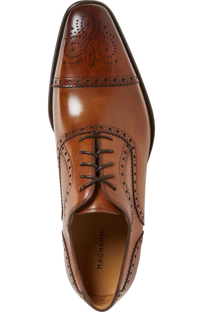 Magnanni 'Santiago' Cap Toe Oxford, Alternate, color,
