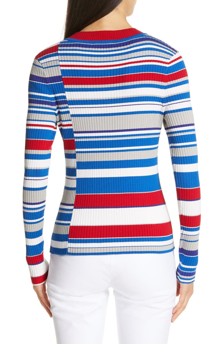 rag & bone Mason Stripe Top, Alternate, color,