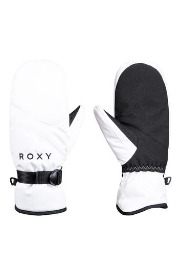 Roxy Jetty Mittens In White