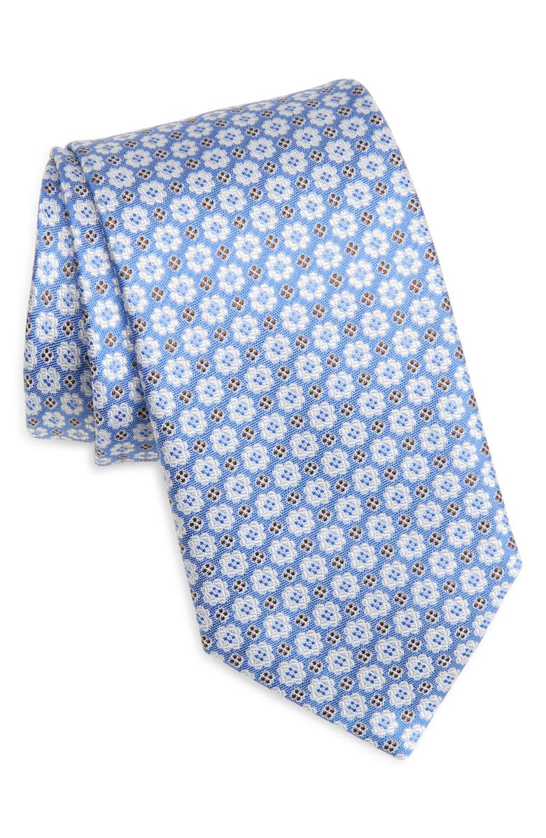 Canali Medallion Silk Tie, Main, color,