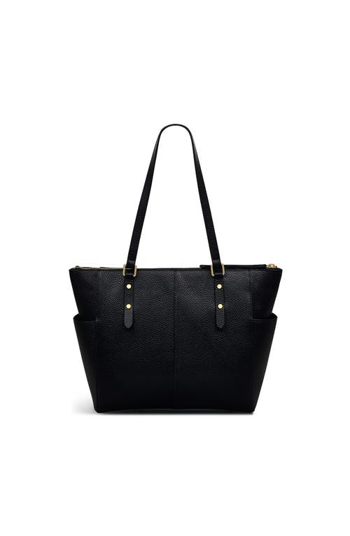 Radley Silk Street Large Ziptop Shoulder Bag In Black