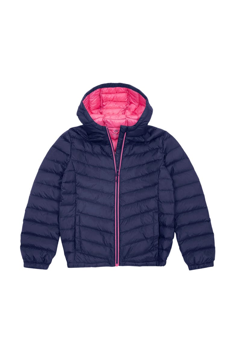 Kids' Ultra Light Packable Down Jacket, Alternate, color, Navy