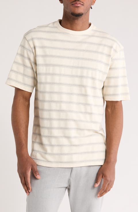 Relaxed Fit Stripe T-Shirt