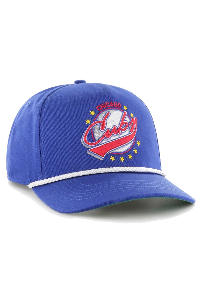 Men's '47 Royal Chicago Cubs Wax Pack Collection Premier Hitch Adjustable Hat, Alternate, color, Royal