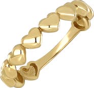 Bony Levy 14K Gold Stackable Heart Ring
