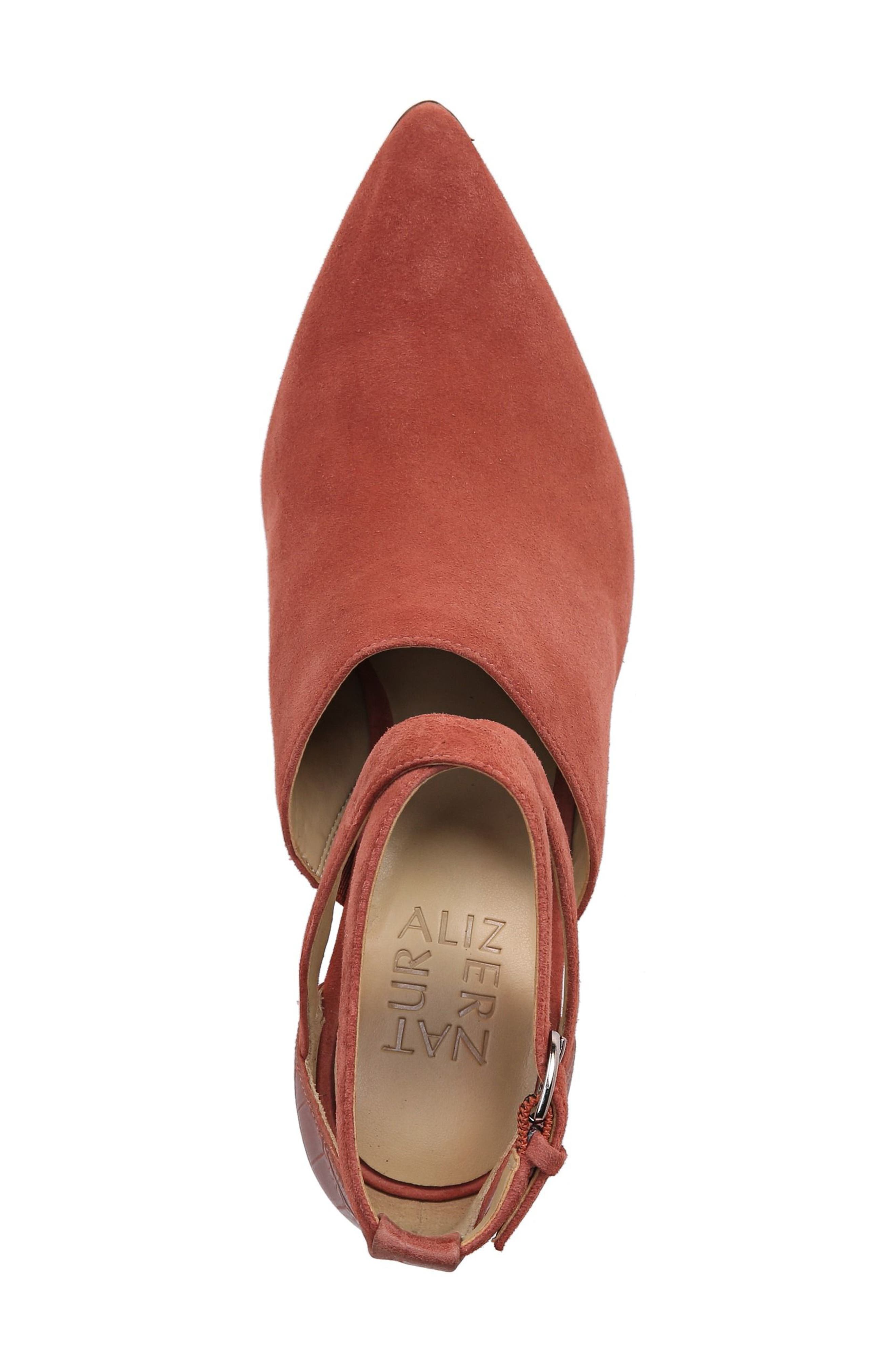 Holland Cross Strap Pump, Alternate, color, DESERT CLAY SUEDE