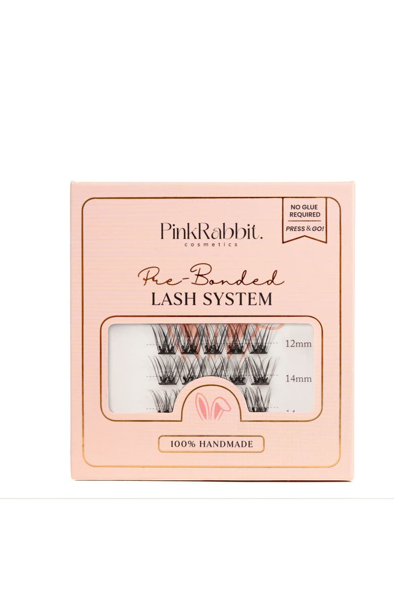 Pink Rabbit Cosmetics In the Clouds Lash Extensions Short - Long, Main, color, Black