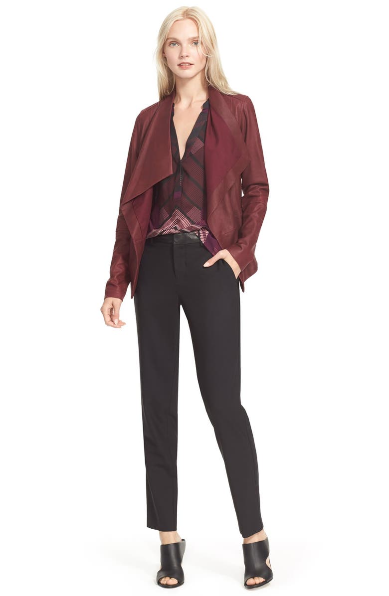 Vince Drape Neck Jacket, Alternate, color, 