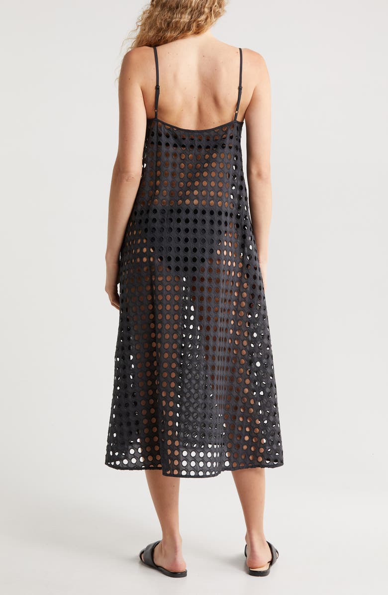 Solid & Striped The Annika Cover-Up Dress, Alternate, color, Blackout