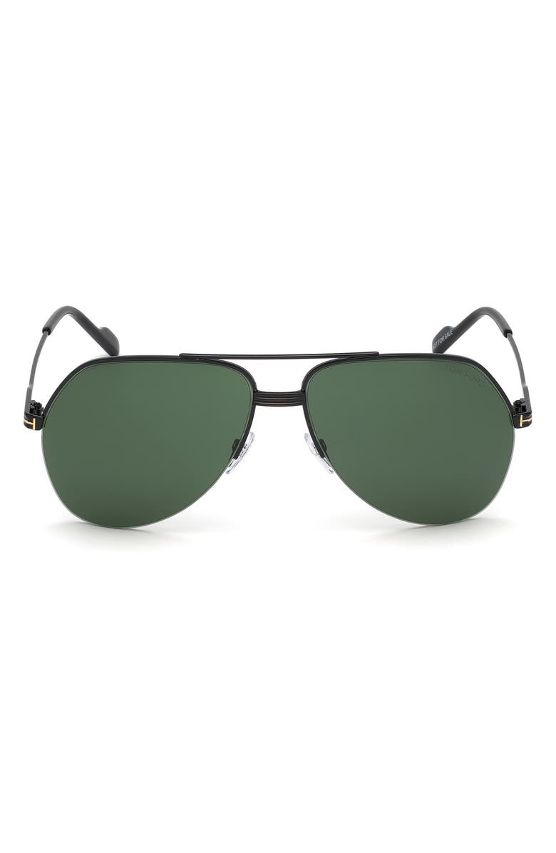 TOM FORD 62mm Aviator Sunglasses, Main, color, 